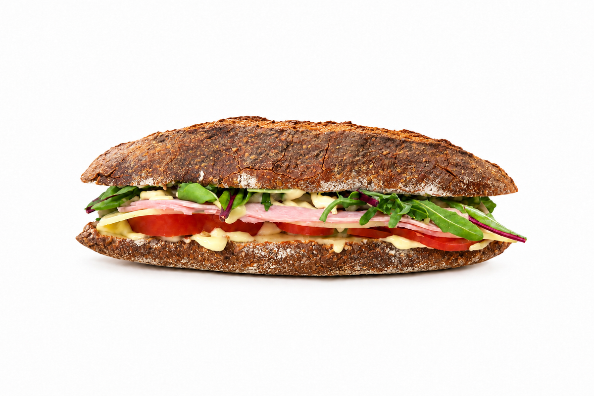 Sandwich Club baguette céréales