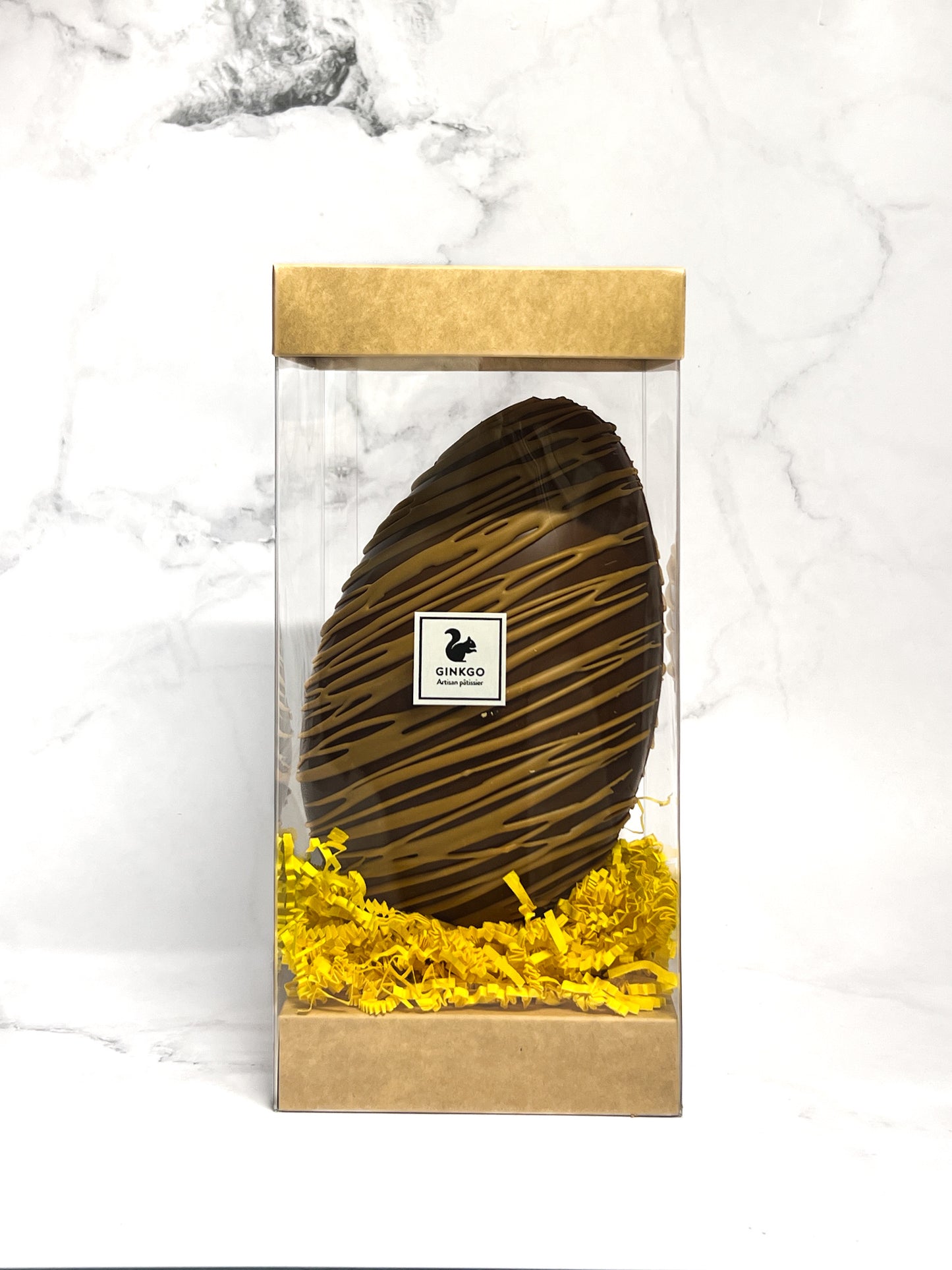 Grand Oeuf Lait fourré praliné crunchy