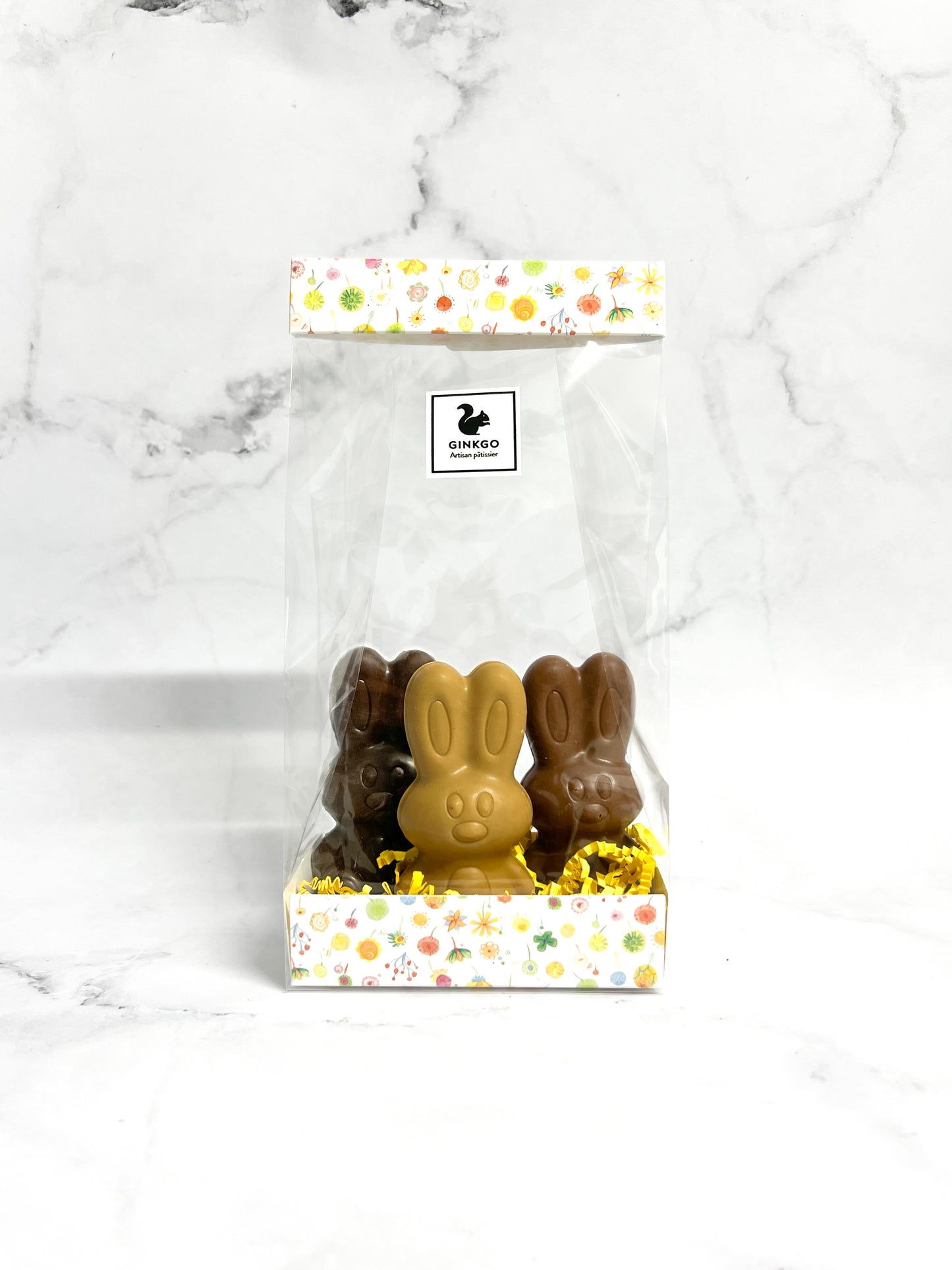 Trio de lapins 3 Pralinés