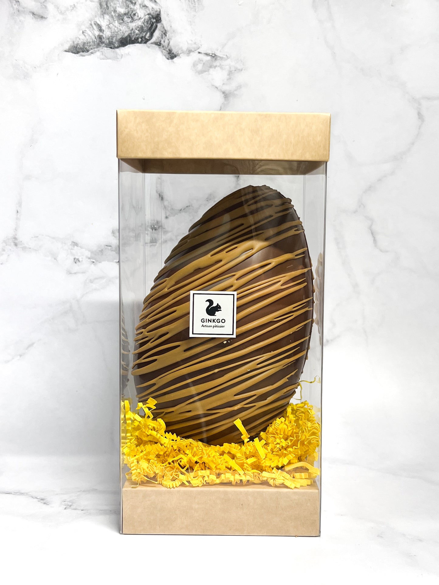 Grand Oeuf Lait fourré praliné crunchy