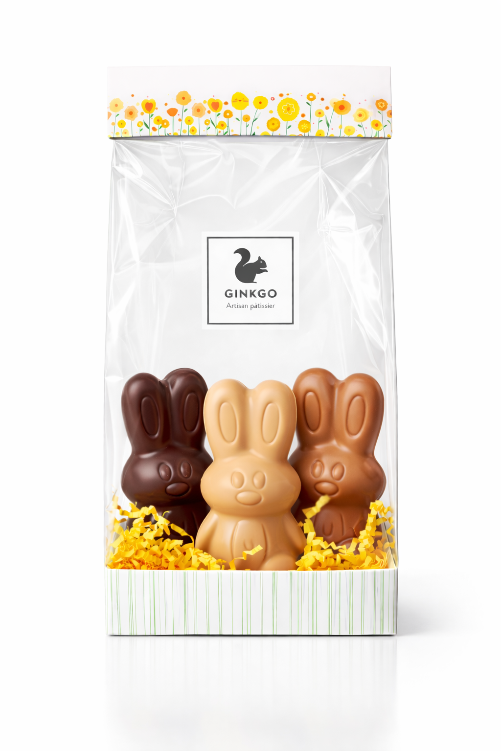 Trio de lapins 3 Pralinés