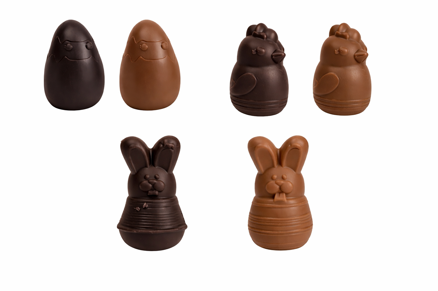 Assortiment petits animaux pralinés