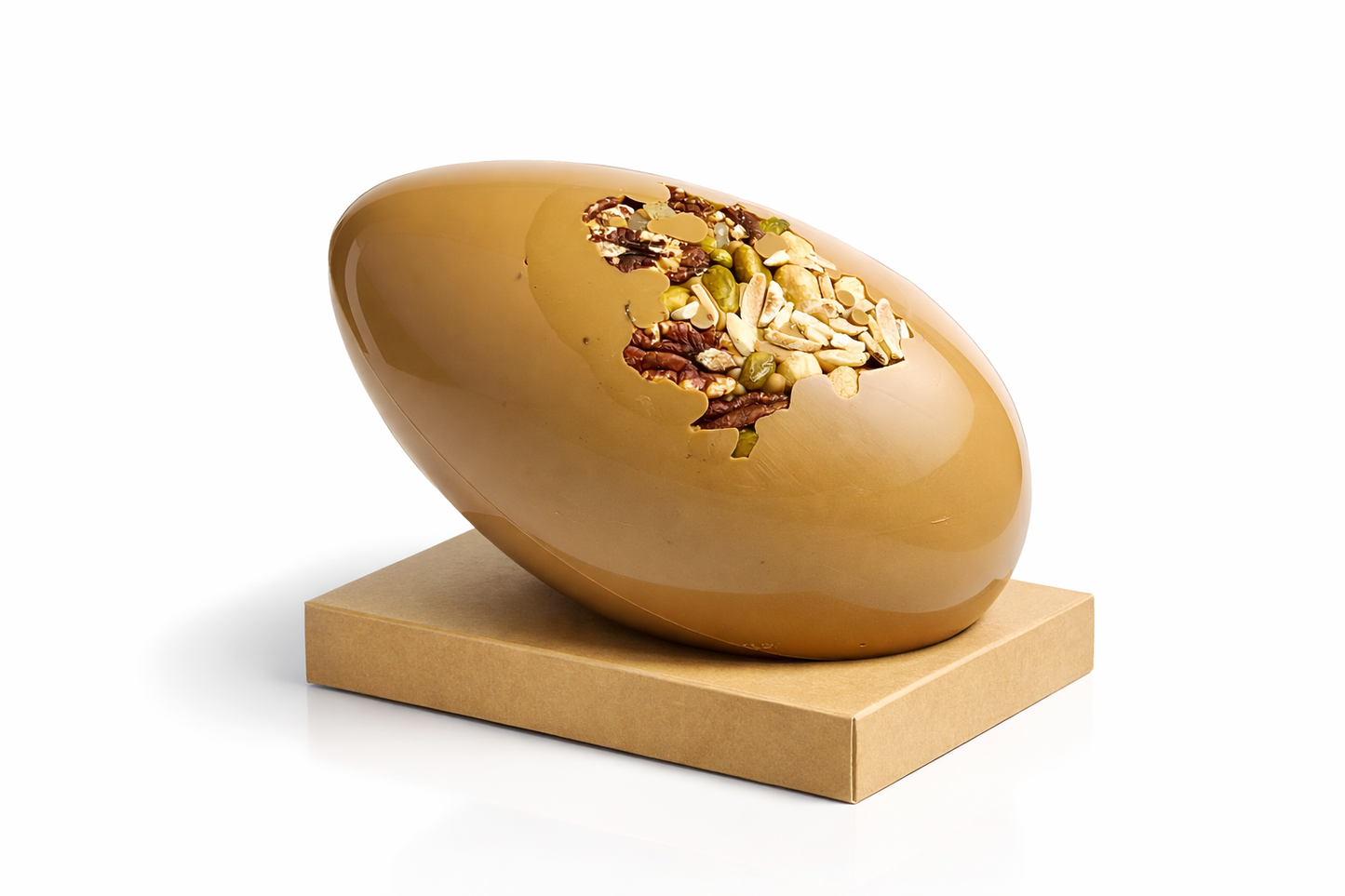 Oeuf 650g Dulcey Mendiant garni