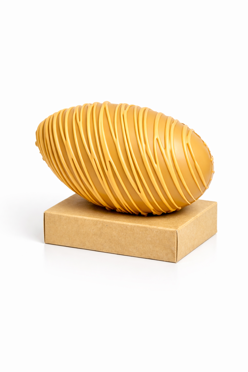 Oeuf 260g Dulcey fourré praliné cacahuète crunchy