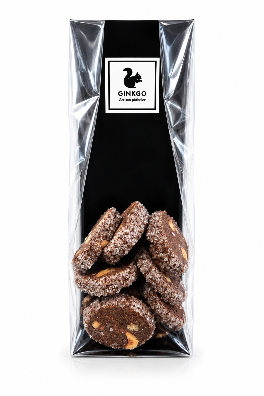 Diamants chocolat noisette